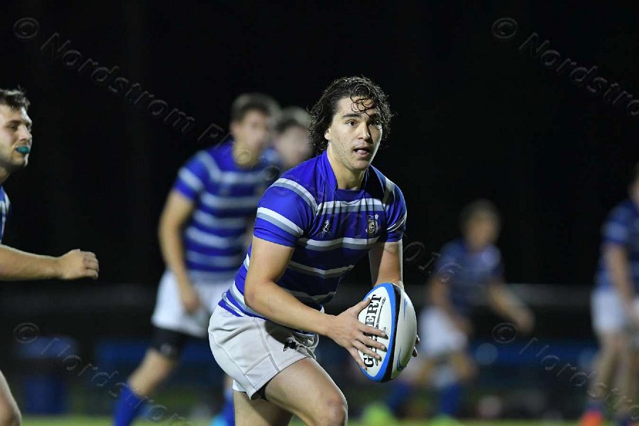 Wheaton Men\'s Rugby vs Mass Maritime.  Photo by Keith Nordstrom